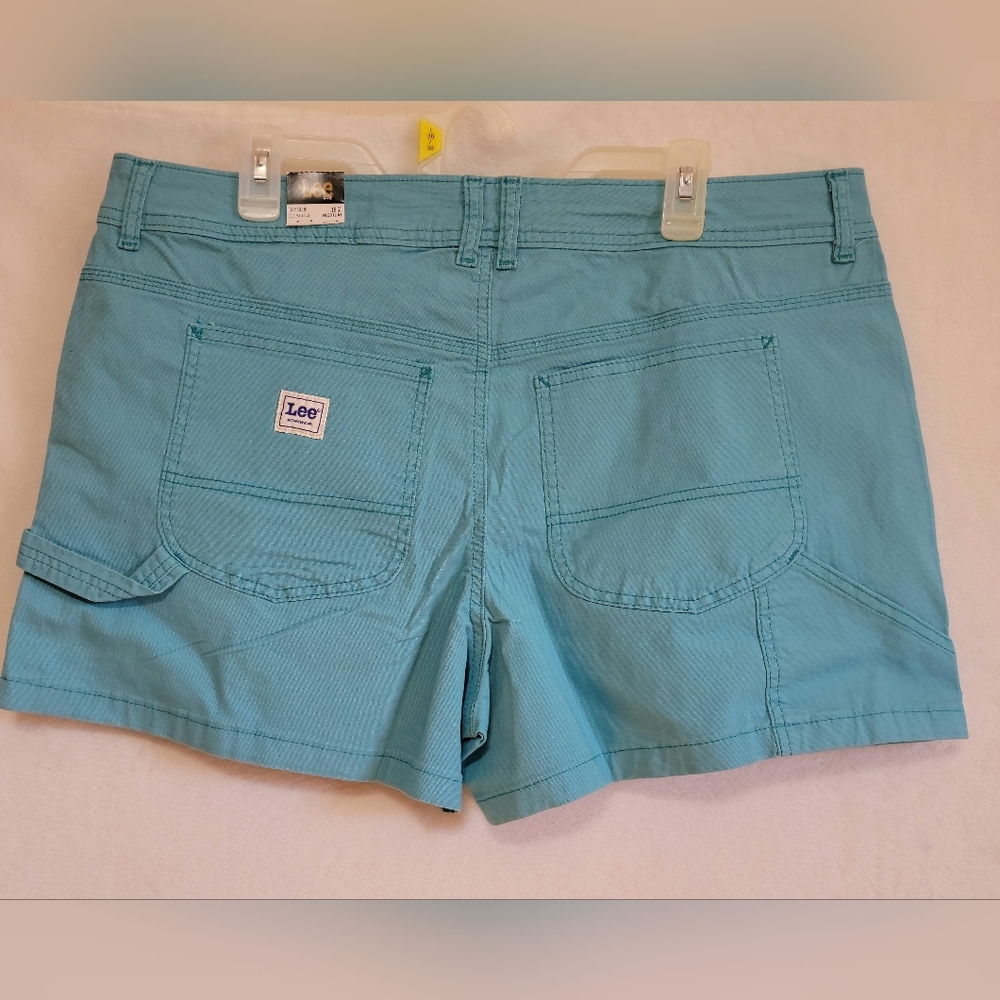 Women's Lee Legendary Carpenter Shorts, Bay Blue, Size 18, NWT - Picture 5 of 13